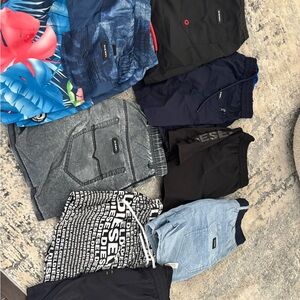 Diesel Men's Swim Trunks Collection - Blue, Black, Gray